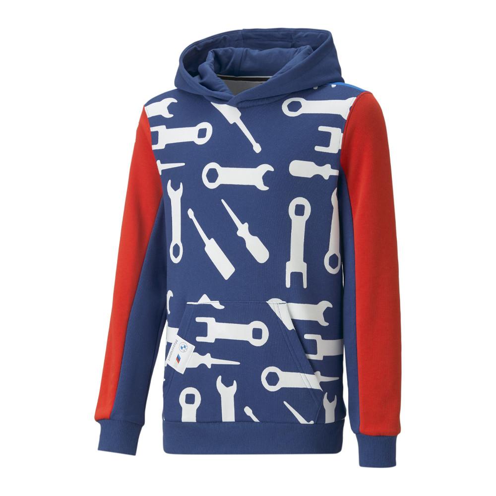 Sweat à Capuche Bleu Garçon Puma Bmw 539212 pas cher