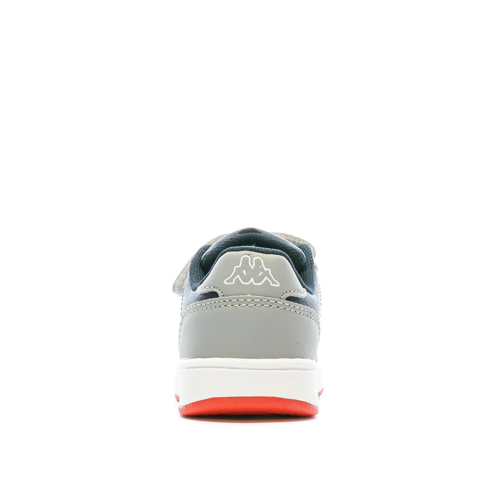 Baskets Marine/Gris Garçon KAPPA Malone vue 3