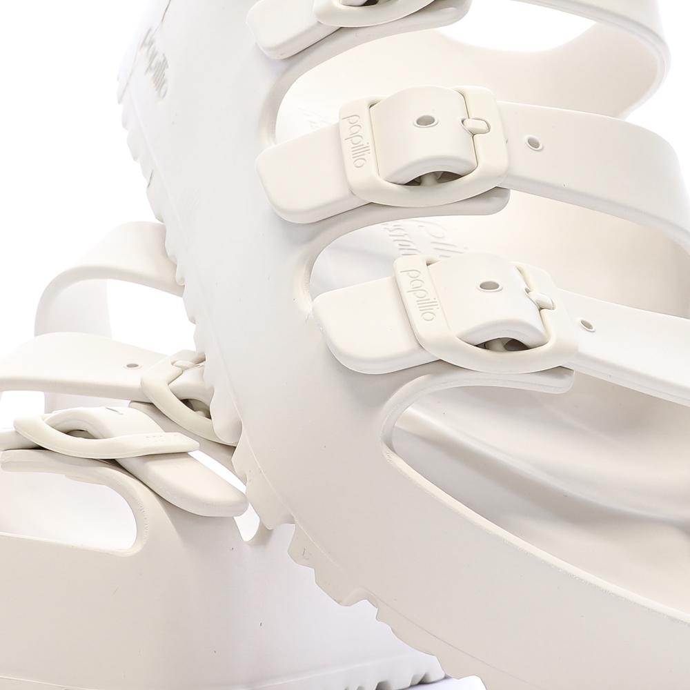 Sandales Blanches Femme Birkenstock Florida vue 7