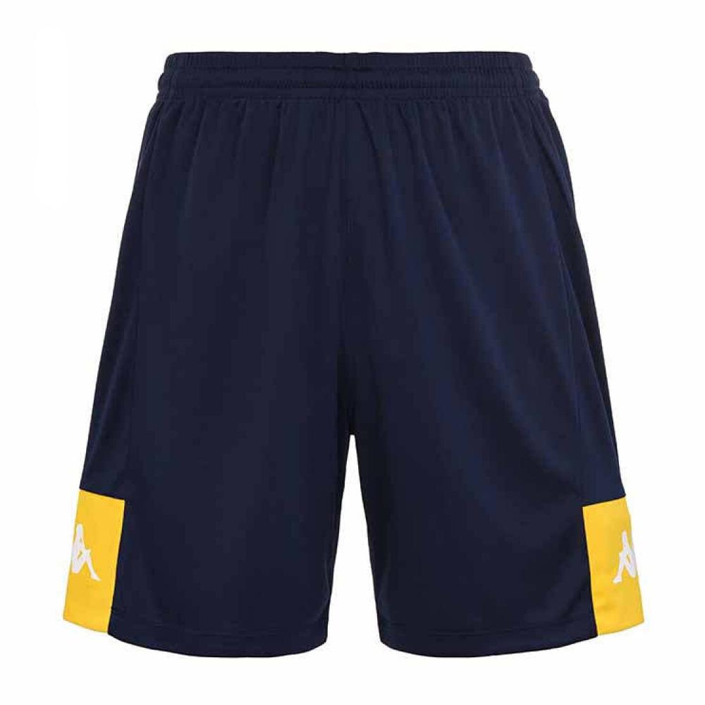 Short Marine/Jaune Garçon Kappa Daggo pas cher