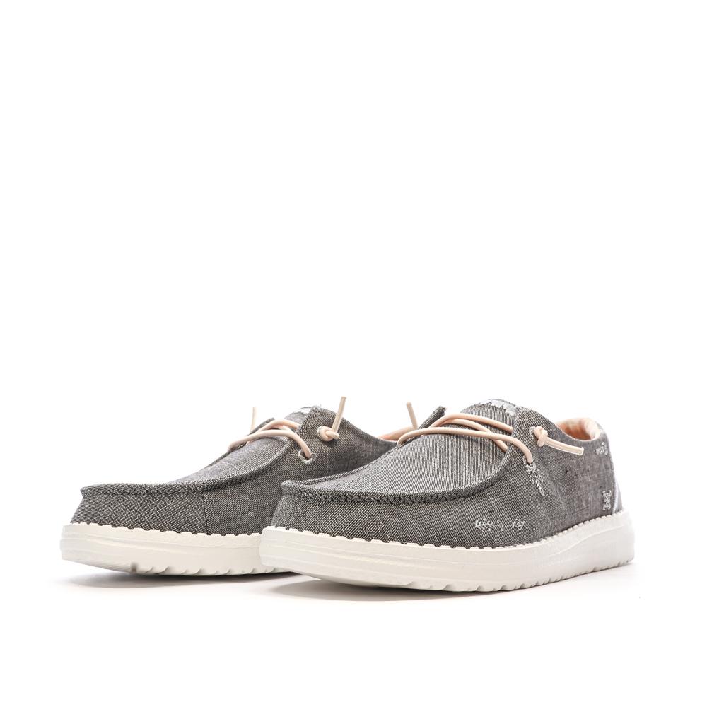 Chaussures Grises/Roses Femme Hey Dude Wendy Boho vue 6