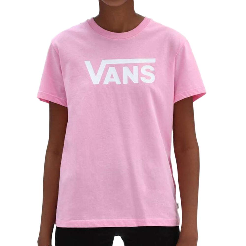 T-shirt Rose Fille Vans Flying Begonia pas cher