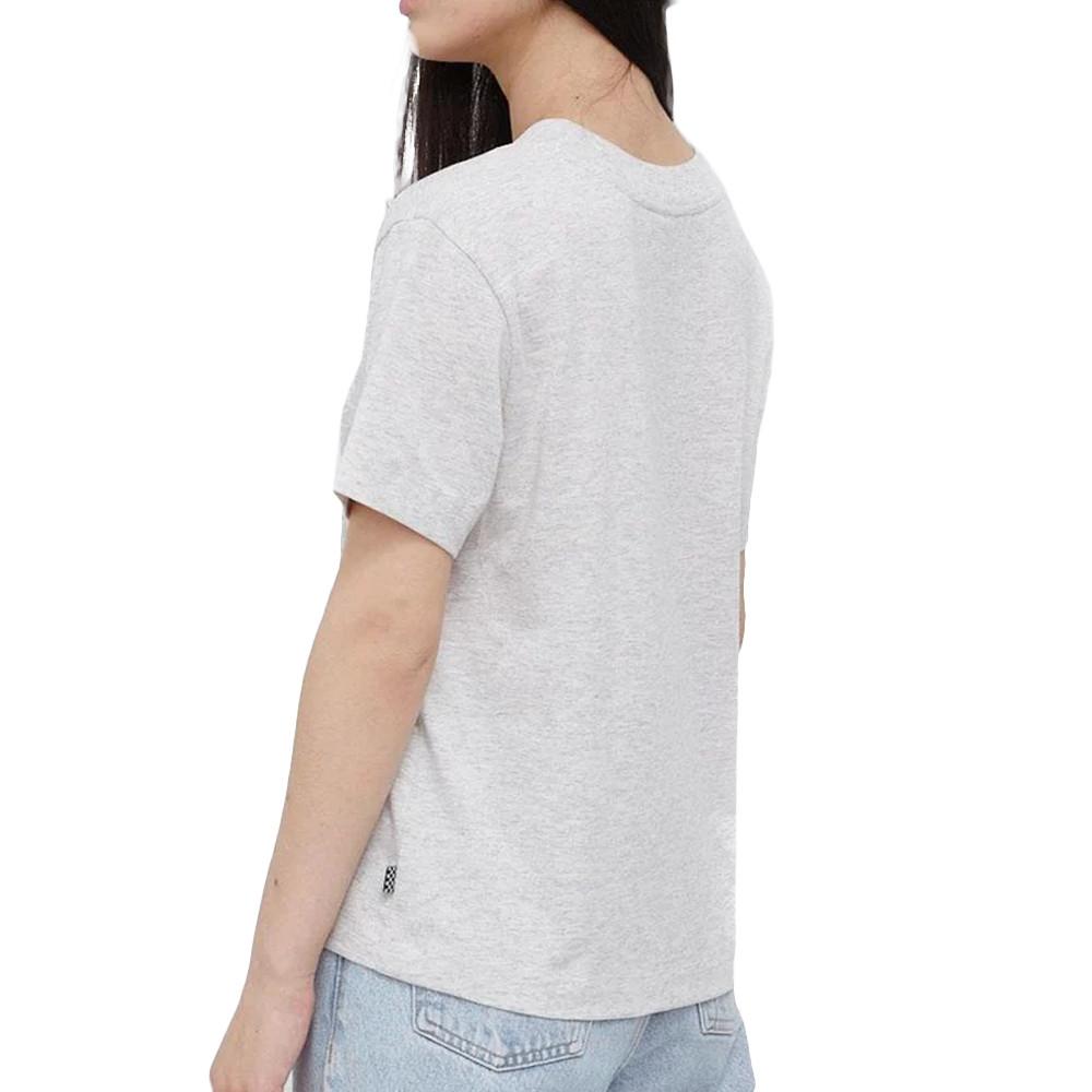 T-shirt Gris Chiné Femme Vans Boxy vue 2