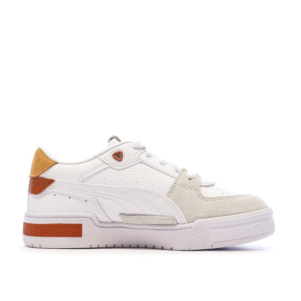 Baskets Ecru/Orange Garçon Puma Ca Pro Glitch Sd vue 2