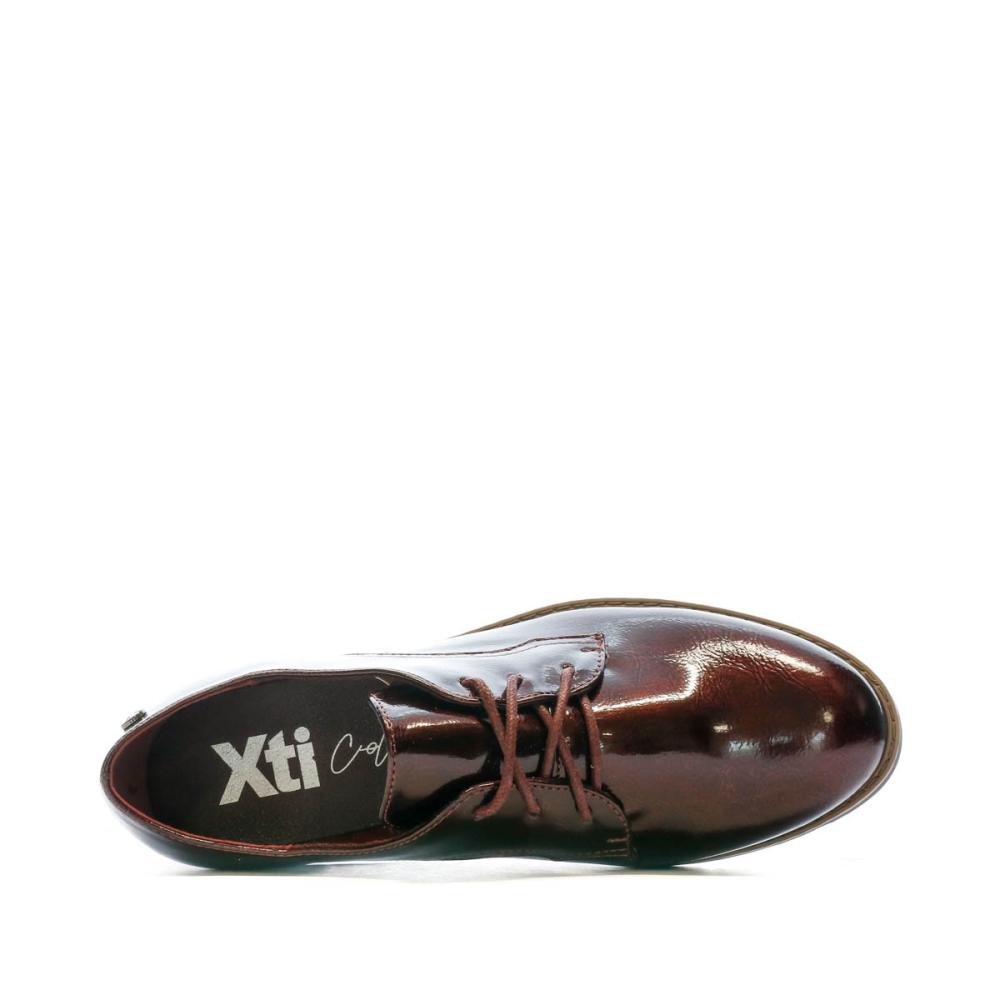 Derbies Bordeaux Femme XTI 141563 vue 4