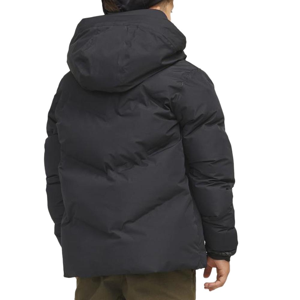 Doudoune Noir Garçon Jack & Jones Quilted vue 2