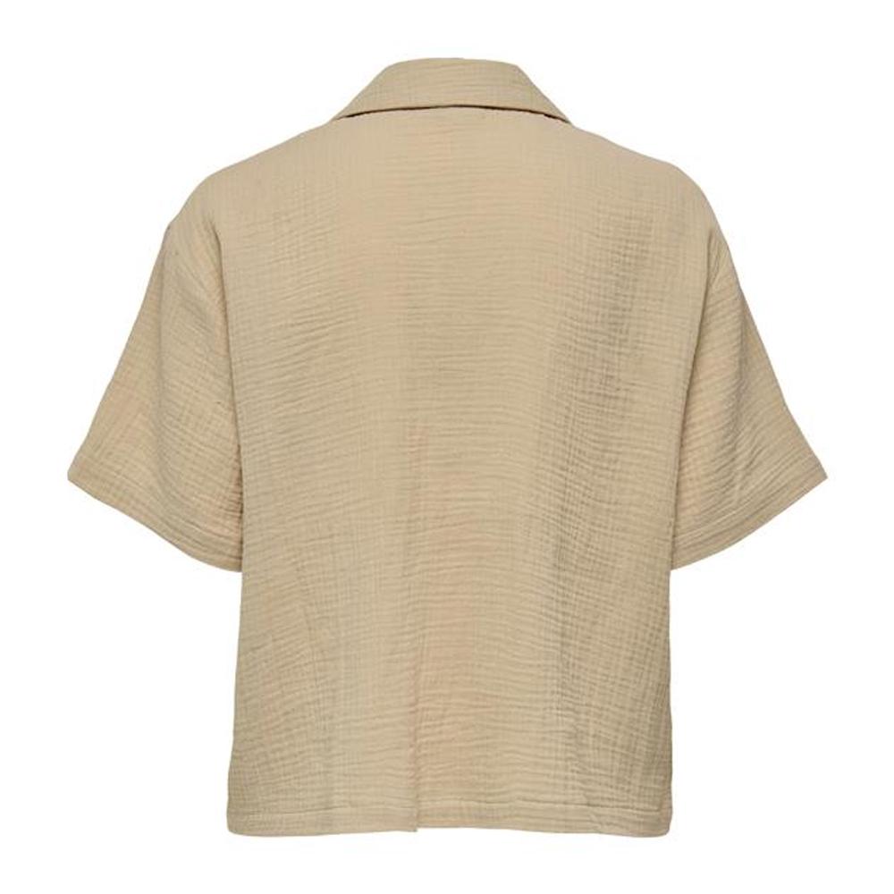 Chemise Beige Foncé Femme JDY Theis vue 2