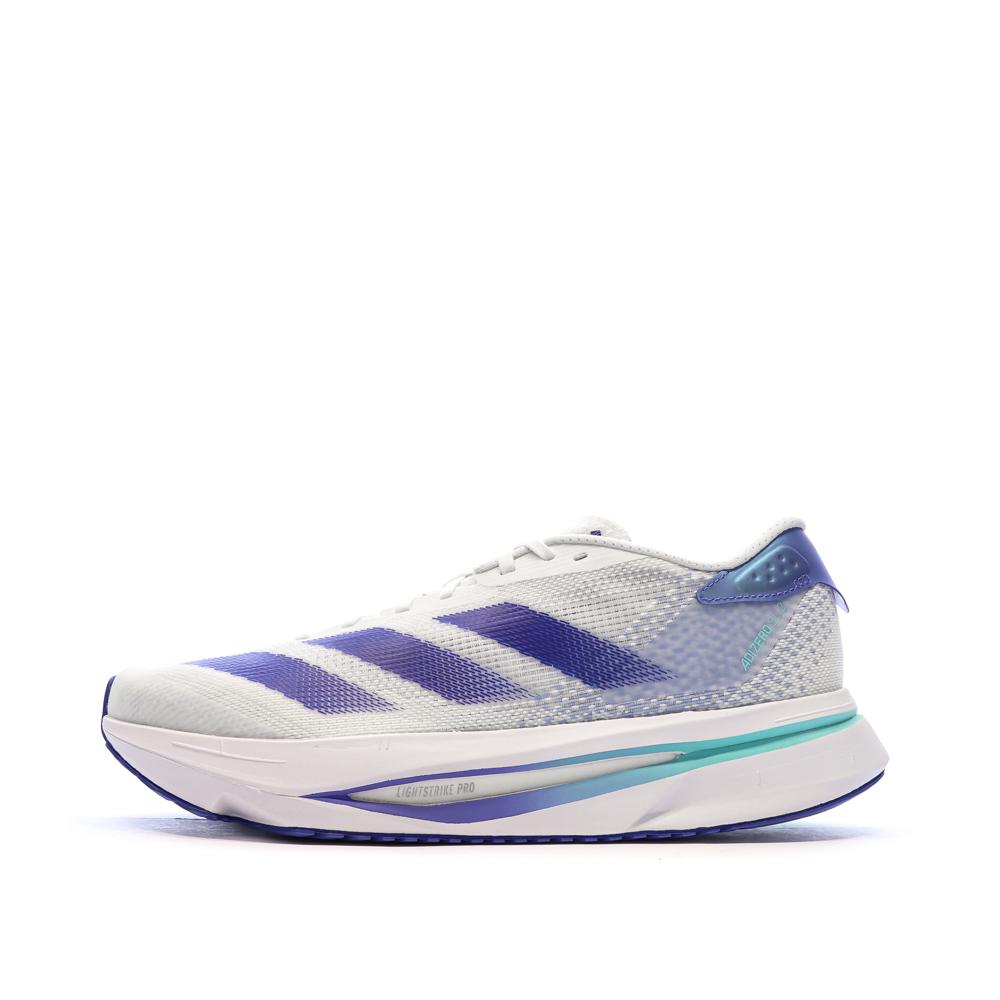 Chaussures de running Bleu/Blanc Homme Adidas Adizero Sl2 pas cher