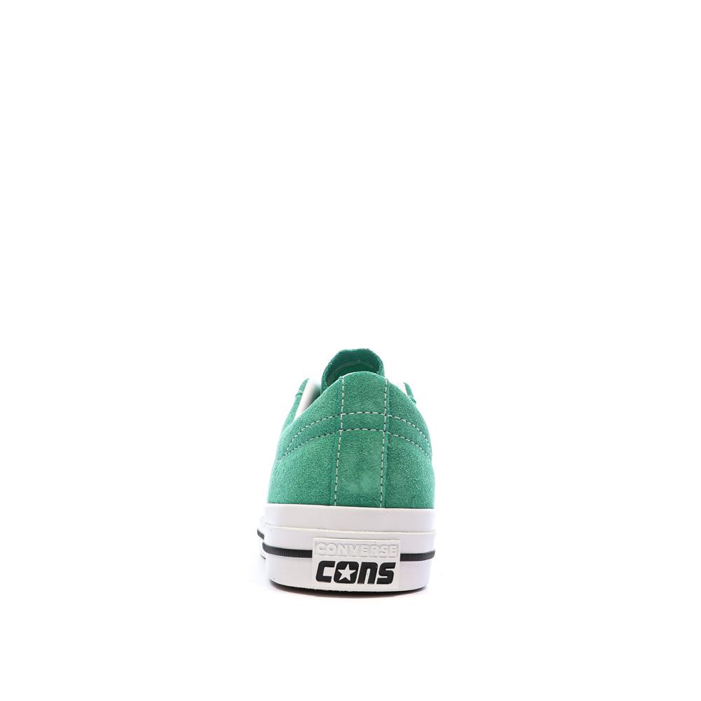 Baskets Vertes Homme Converse One Star Pro vue 3