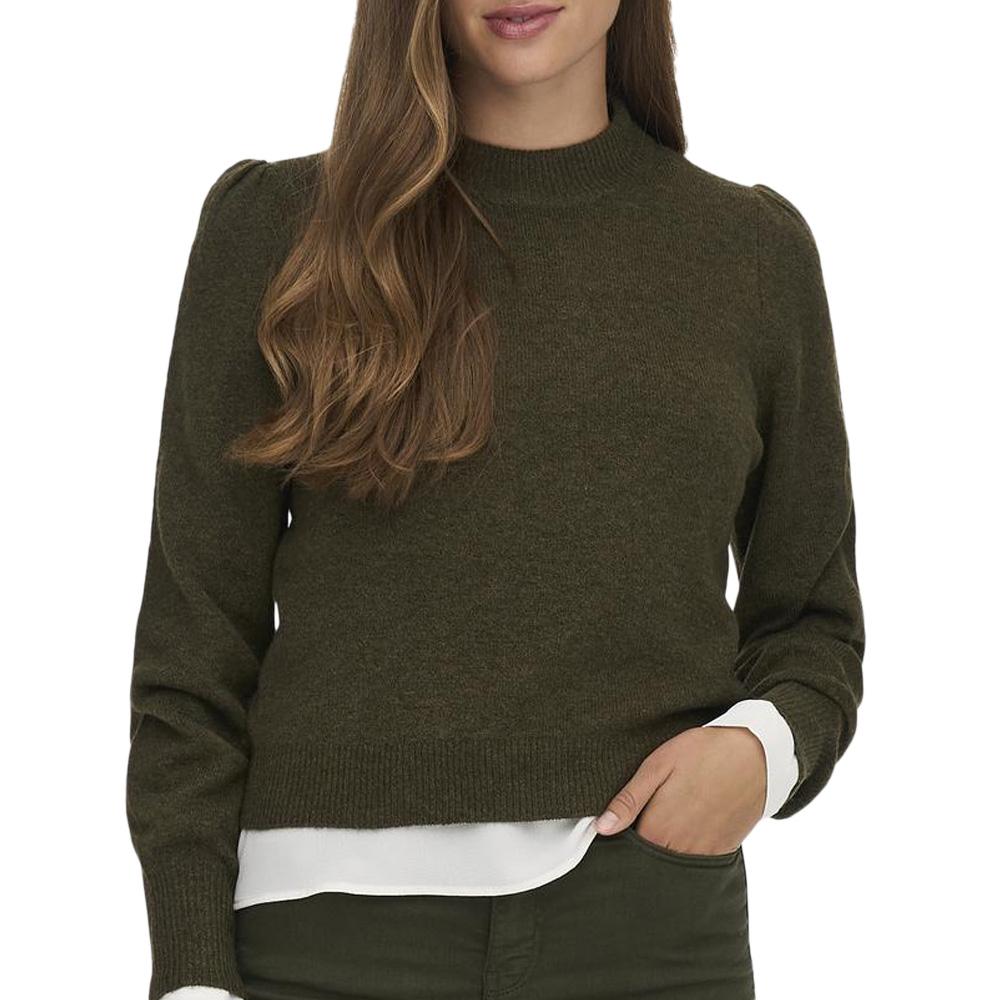 Pull Kaki Femme JDY Rue pas cher