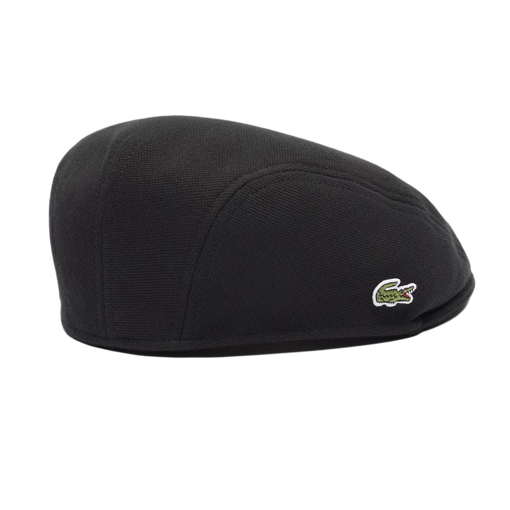 Béret Noir Homme Lacoste Petit Baret Embroided vue 2
