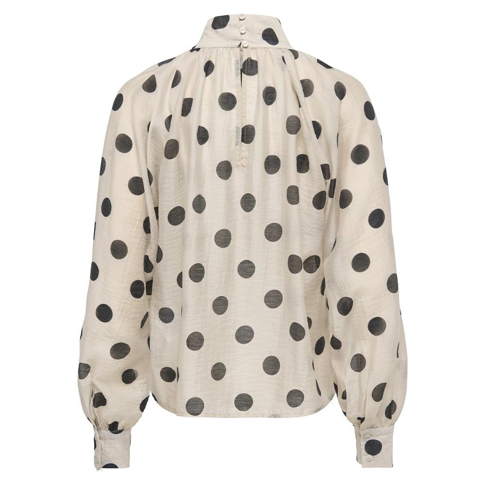 Blusa beige/marrón para mujer JDY Fay ver 2