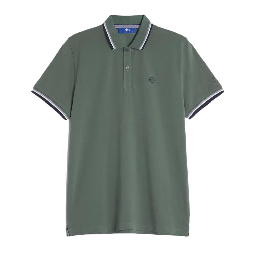 Polo Gris Homme TBS Yvanee pas cher