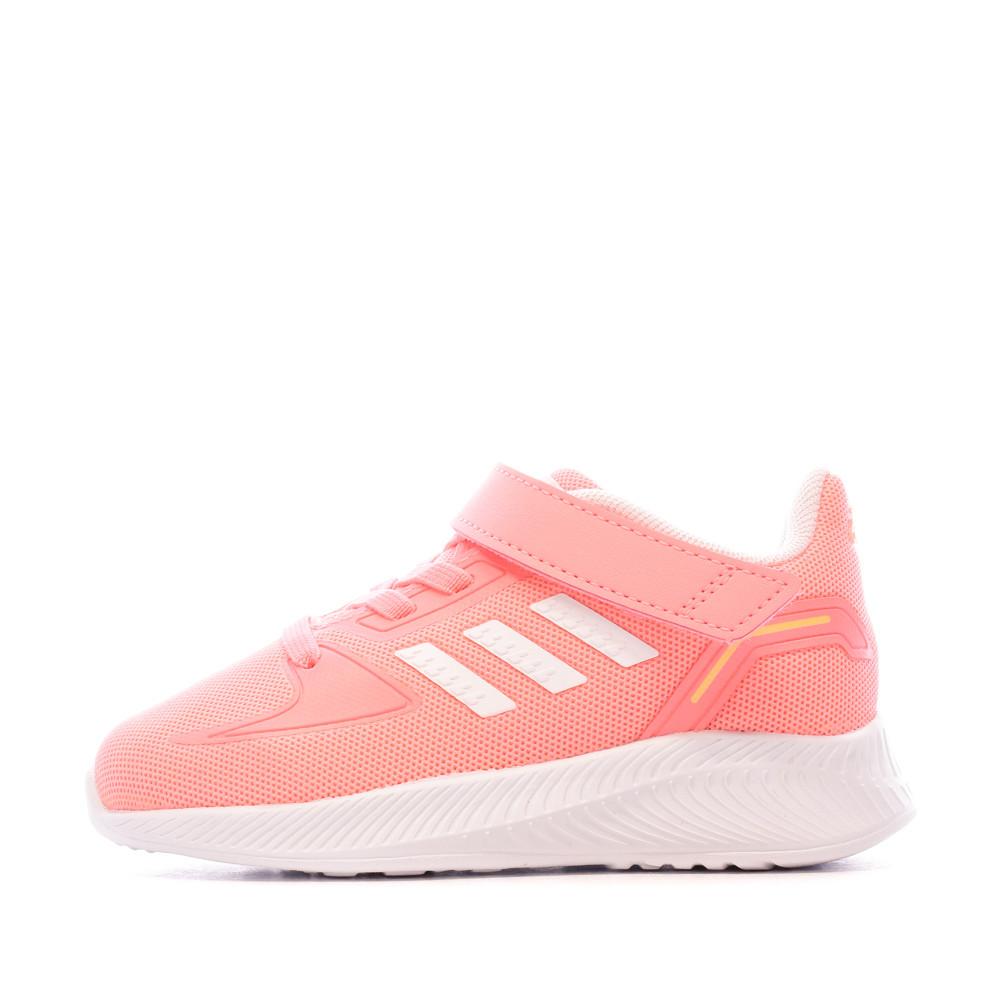 Basket Rose Fille Bébé Adidas Runfalcon 2.0 I pas cher