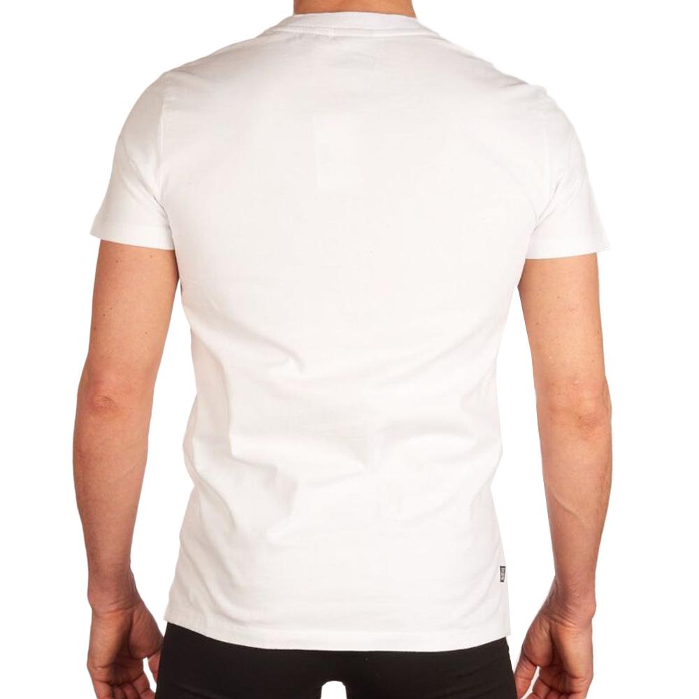 T-shirt Blanc Homme Superdry M1011170A vue 2