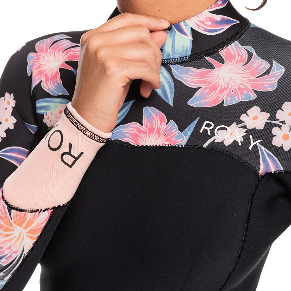Combinaison Noir/Rose Femme Roxy Swell Series 2.0 mm vue 3