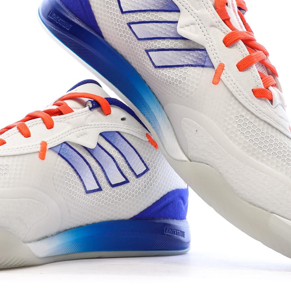 Chaussures de Futsal Blanc/Bleu/Rouge Homme Adidas Fevernova vue 7