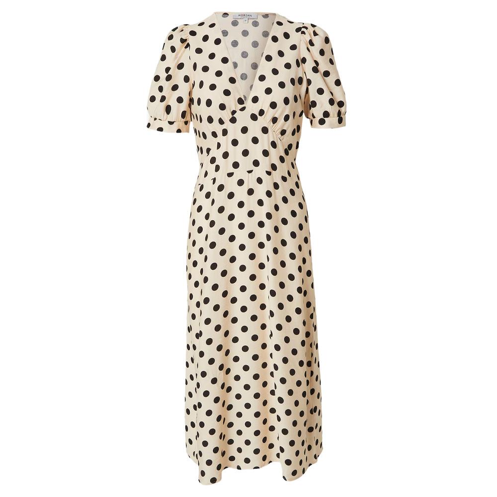 Robe Ecru à Pois Femme Morgan ROVITA vue 3