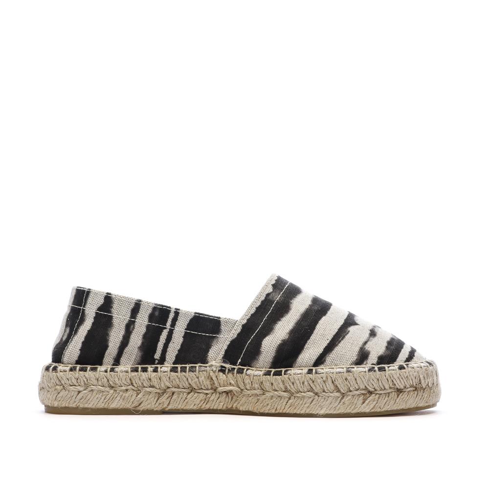Espadrilles Beige/Noires Femme Pare Gabia Anitz vue 2