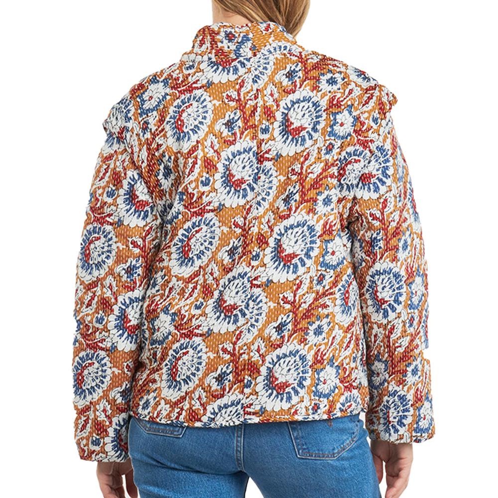 Vestes légères à fleurs Orange/Bleu Femme Kaporal SONIA vue 2
