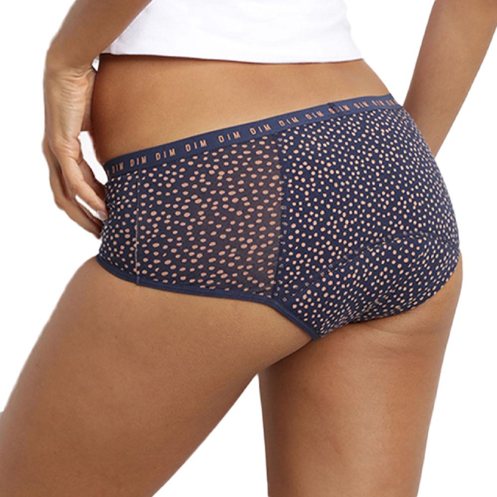 Boxers Menstruel Flux Abondant Marine femme DIM 0AYB vue 2