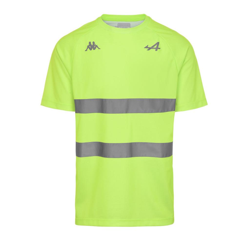Maillot Jaune Homme Kappa Aylkarm pas cher
