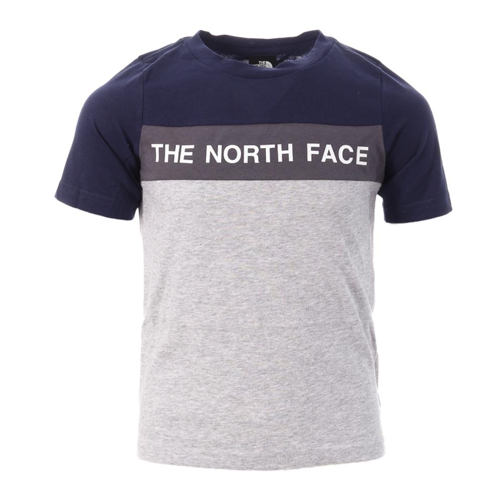 T-shirt Marine/Gris Garçon The North Face Kid Colour pas cher