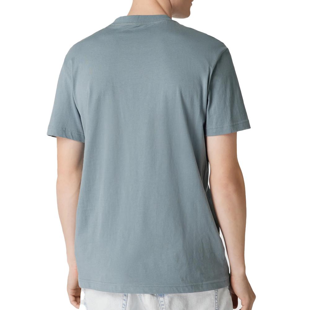 T-shirt Gris Homme Calvin Klein Jeans Color Off Placed vue 2