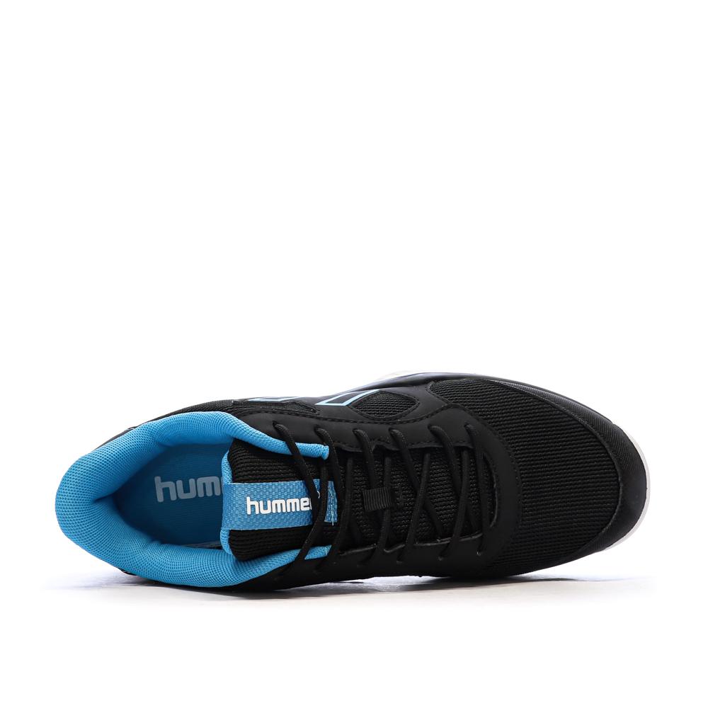 Chaussures de Sport Indoor Noir/Bleu Hummel Teiwaz III vue 4