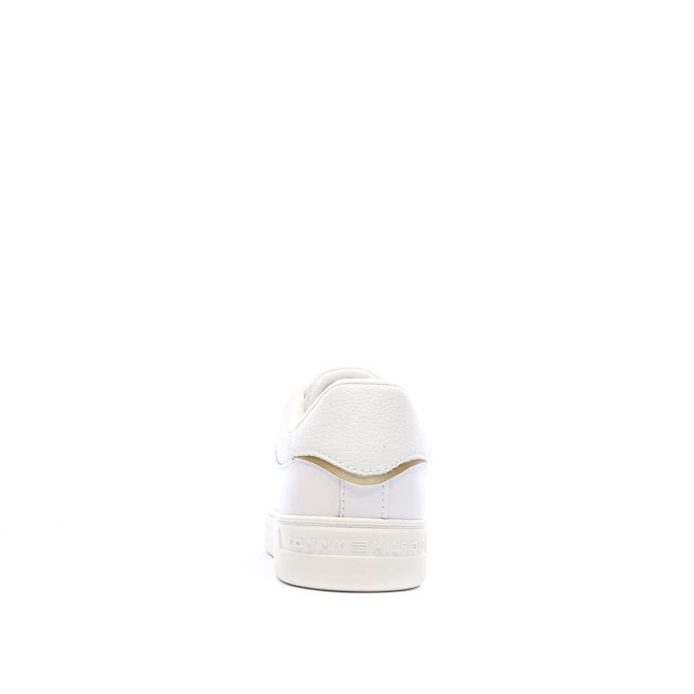 Baskets Blanches Femme Tommy Hilfiger Essential Court vue 3