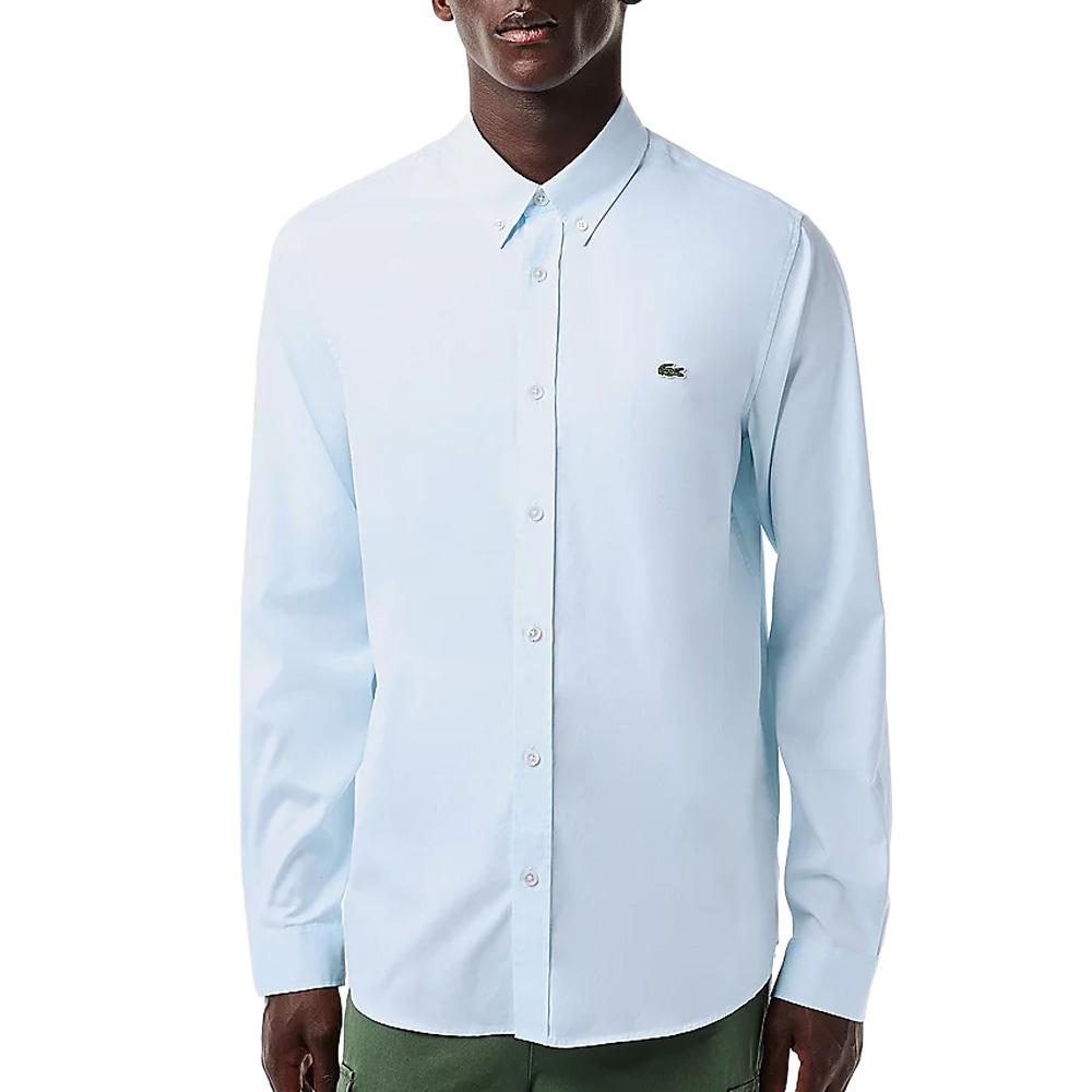 Chemise Bleu Homme Lacoste Formal Shirts pas cher