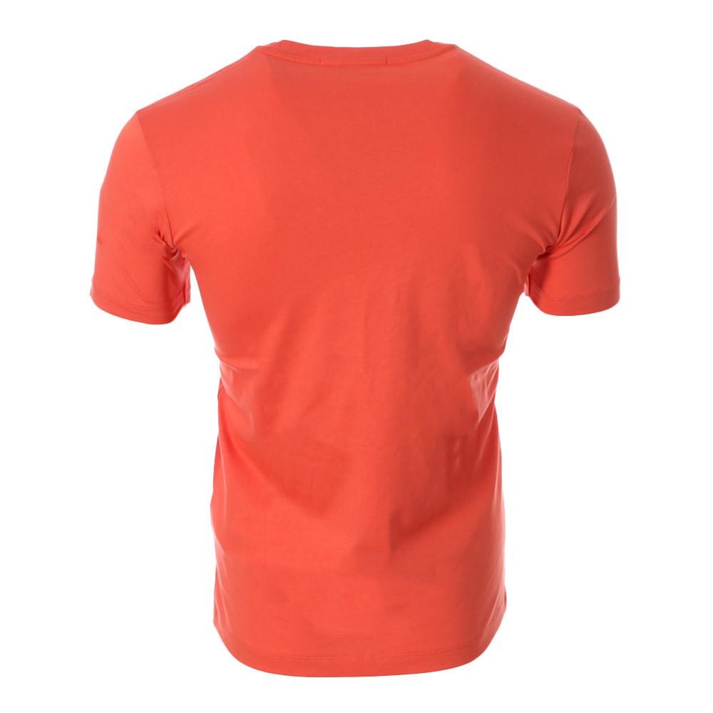 T-shirt Orange Homme Calvin Klein Jeans Monogram vue 2