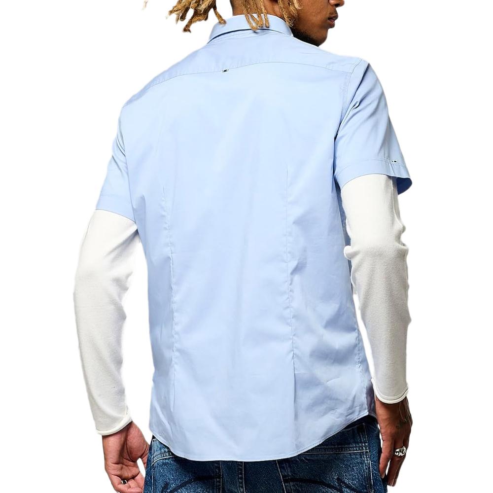 Chemise Bleu Homme Kaporal KOURA vue 2