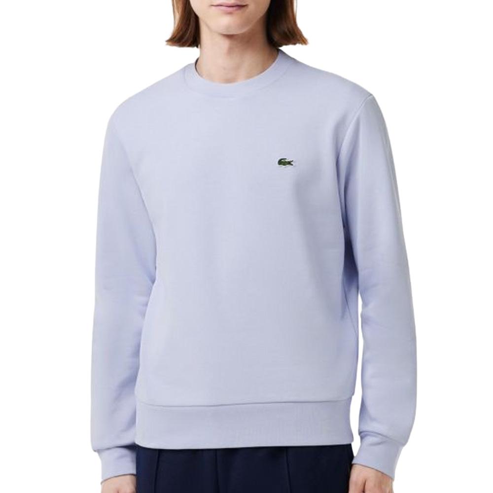 Sweat Bleu Mauve Homme Lacoste SH9608 pas cher