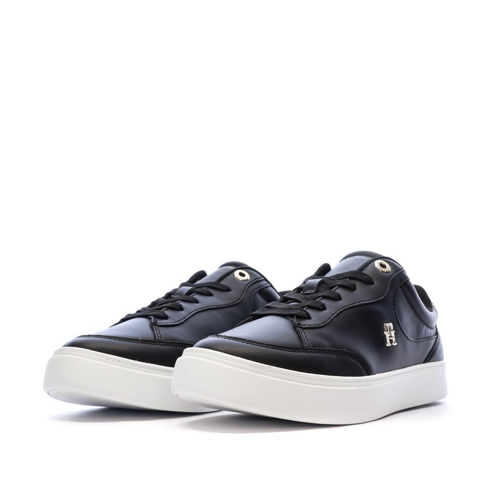 Baskets Noires Femme Tommy Hilfiger Essential Chic Court vue 6