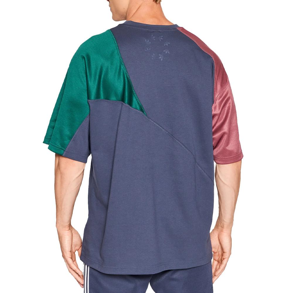 T-shirt Bleu Homme Adidas Bld Cb Tee vue 2