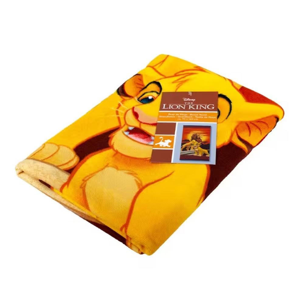 Serviette Jaune/Orange Mixte Sport Zone Roi Lion vue 2