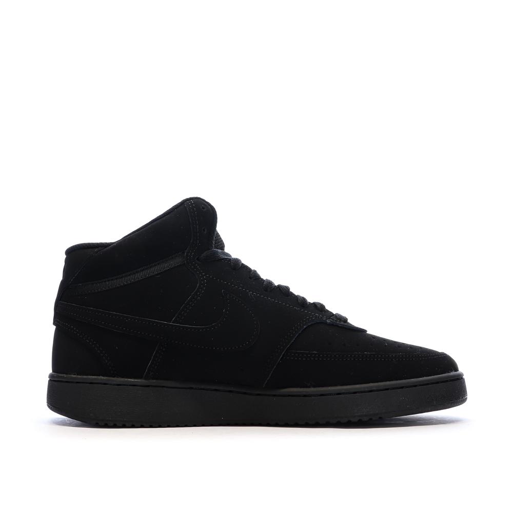 Baskets Noires Homme Nike Court Vision Mids vue 2