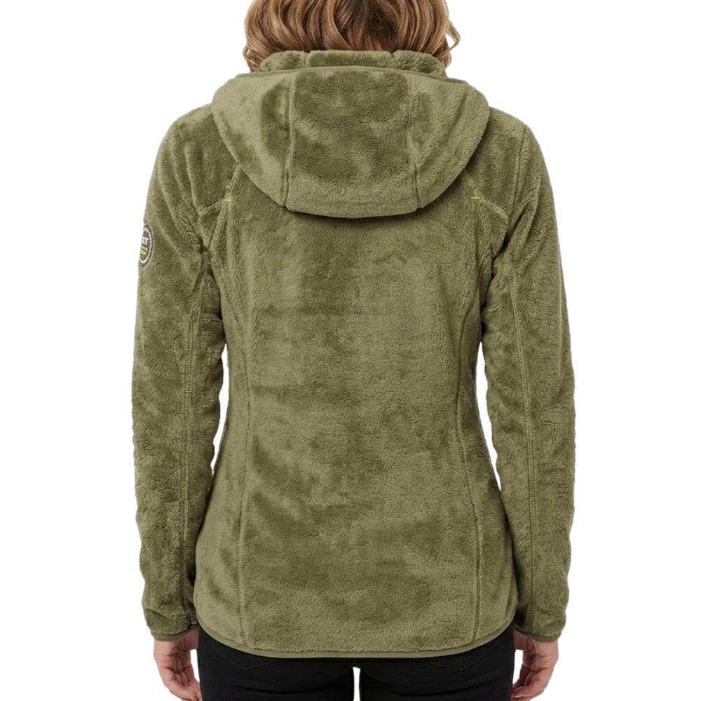 Polaire Kaki Femme Geographical Norway Paline Lady B85 vue 2