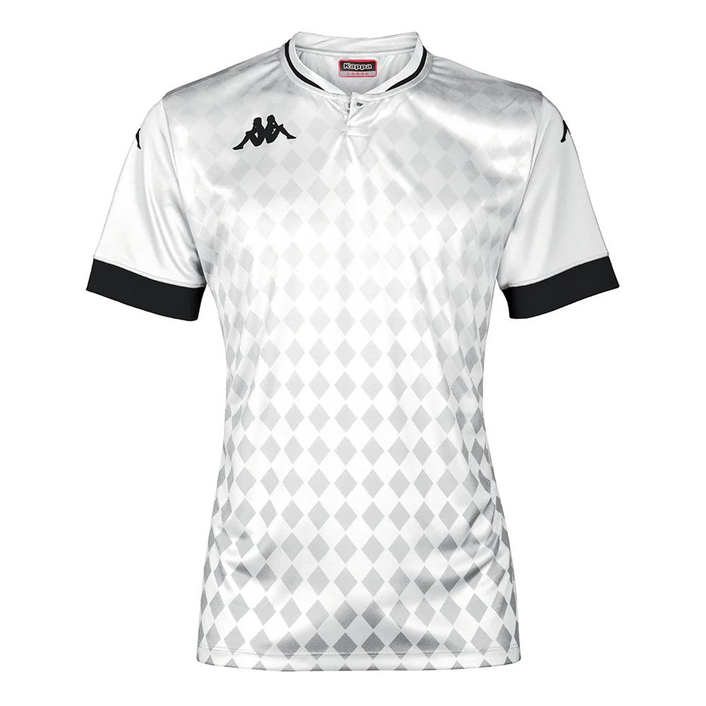 Maillot de Sport Blanc/Noir Homme Kappa Bofi pas cher