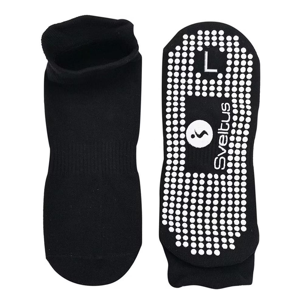 Paire de Chaussettes Noires Homme Antiderapante vue 2