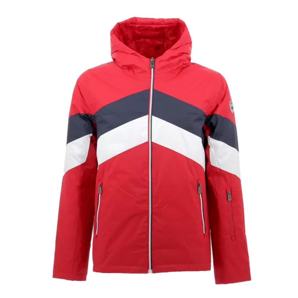 Doudoune Rouge/Marine Homme JOTT Munich pas cher