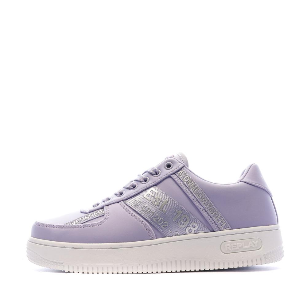 Baskets Violette Femme Replay Epic pas cher