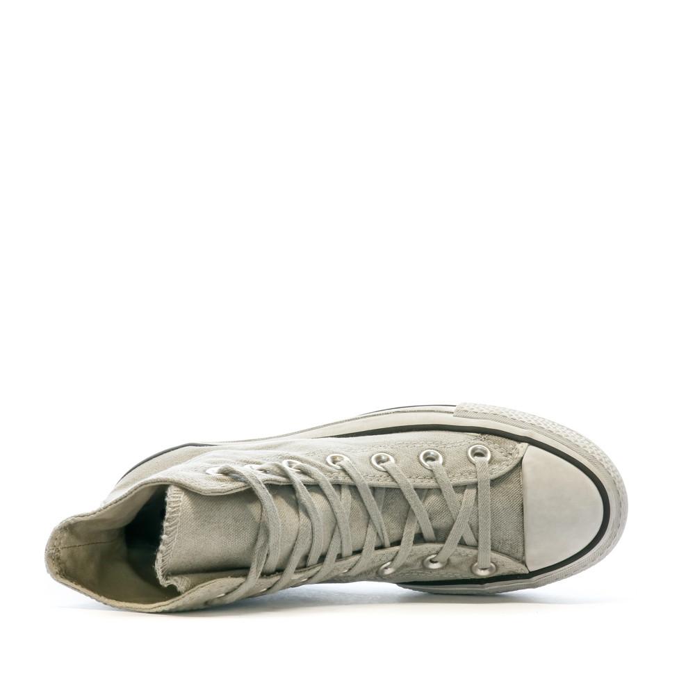 Baskets Grises Femme Converse All Star Canvas vue 4