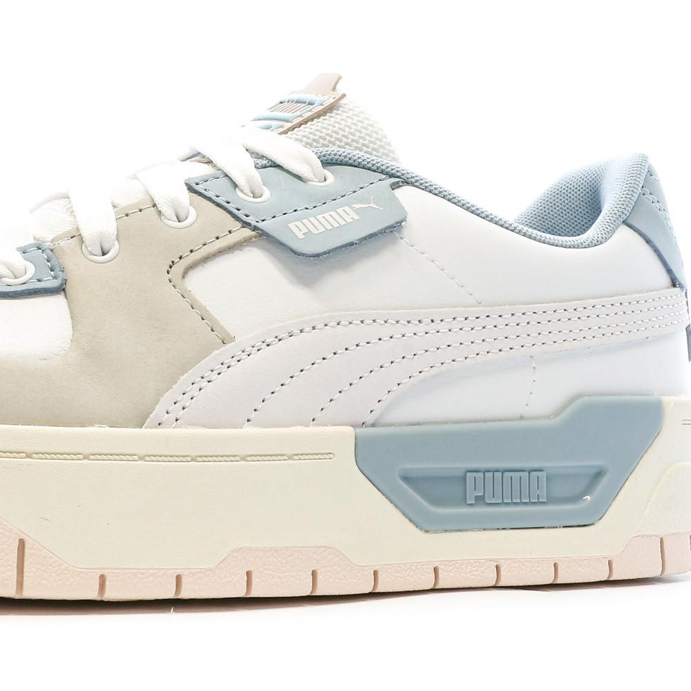 Baskets Blanches/Bleu Femme Puma Cali Dream vue 7