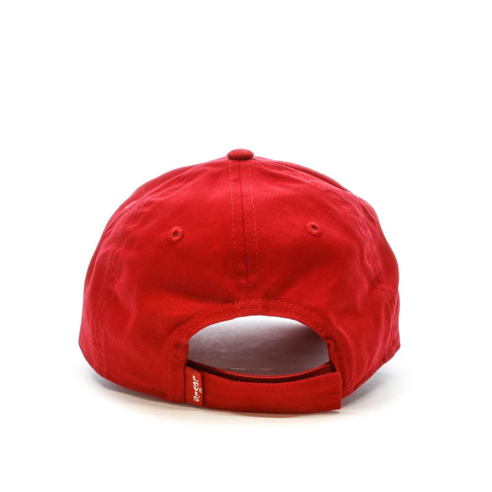 Gorra roja Levi's Kids Batwing para niños ver 3