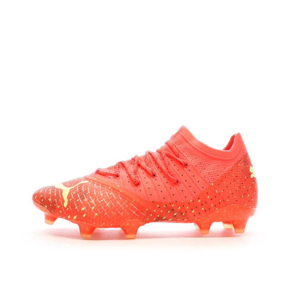 Chaussures de football Orange Homme Puma Future Z 1 4 Fg/ag pas cher