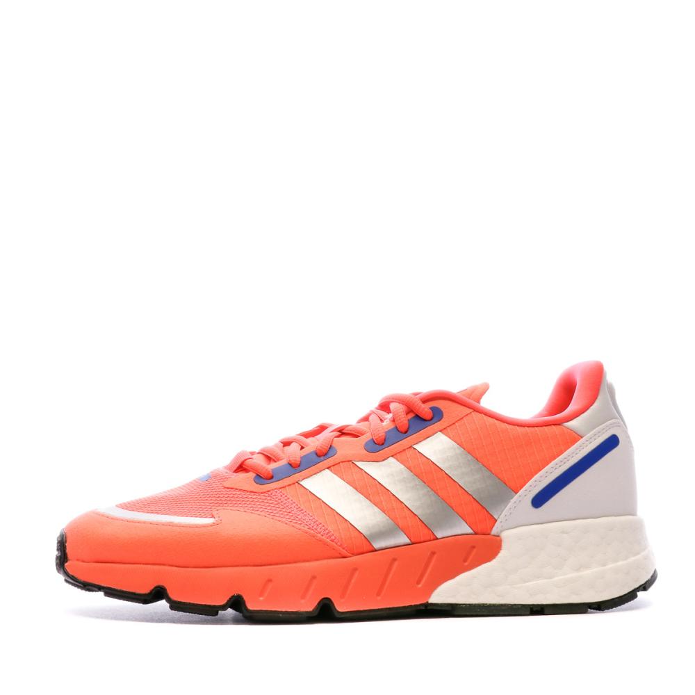 Baskets Oranges Homme Adidas ZX 1K Boost pas cher