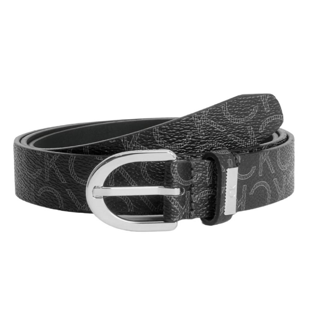 Ceinture Noir Femme Calvin Klein Jeans Must Round pas cher