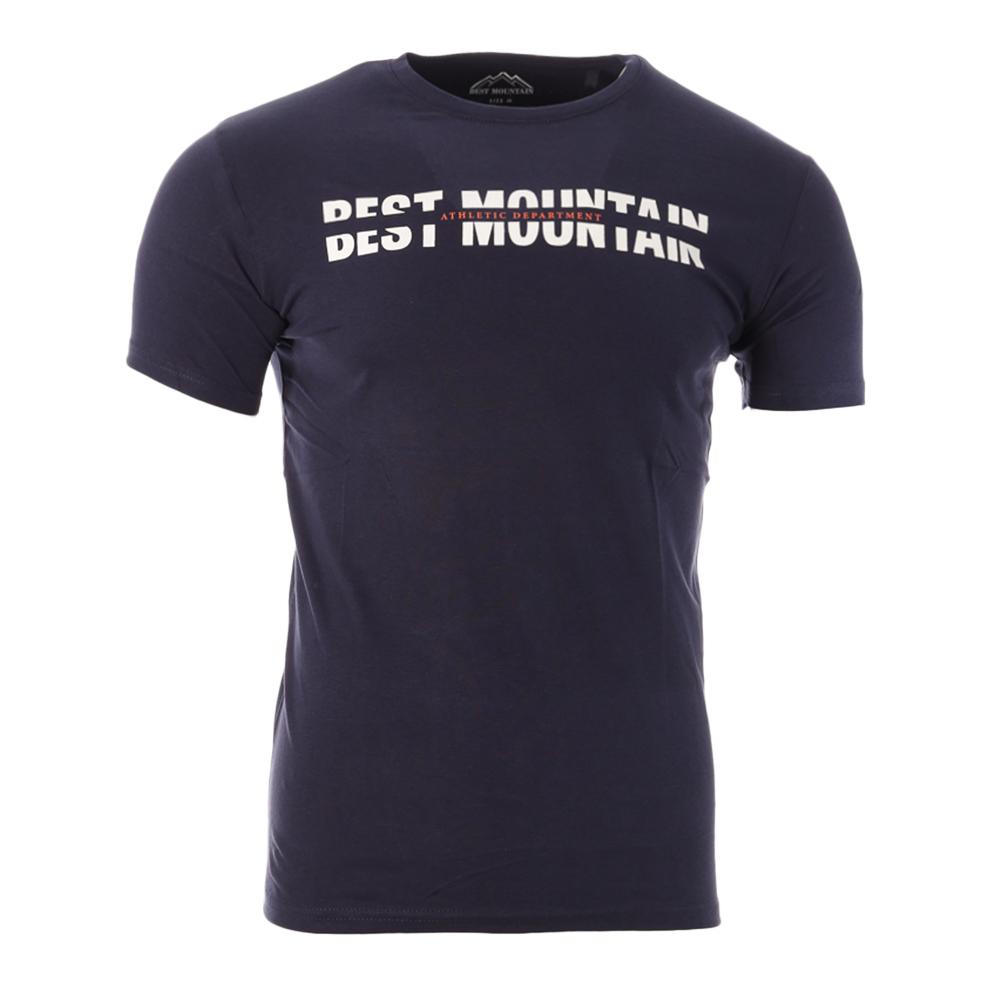 T-shirt Marine Homme Best Mountain TS03 pas cher